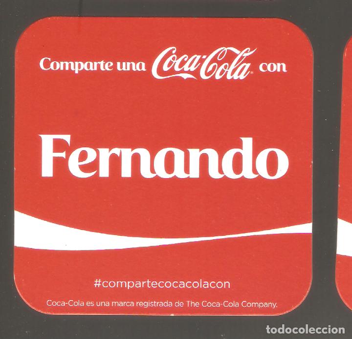 Collecting of Coca-Cola and Pepsi: 1 posa vaso de coca cola espa&ntilde;a fernando