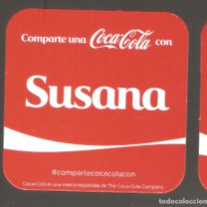 Coleccionismo de Coca-Cola y Pepsi: 1 POSA VASO DE COCA COLA ESPAÑA SUSANA