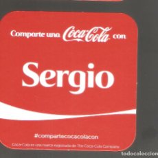 Coleccionismo de Coca-Cola y Pepsi: 1 POSA VASO DE COCA COLA ESPAÑA SERGIO