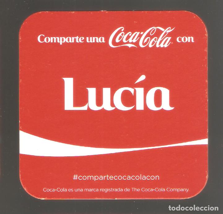Collecting of Coca-Cola and Pepsi: 1 posa vaso de coca cola espa&ntilde;a lucia