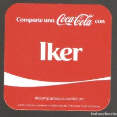Coleccionismo de Coca-Cola y Pepsi: 1 POSA VASO DE COCA COLA ESPAÑA IKER