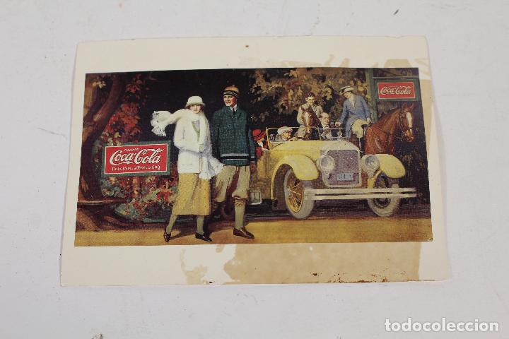 Collecting of Coca-Cola and Pepsi: COCA - COLA / TARJETA POSTAL PUBLICIDAD - 1991