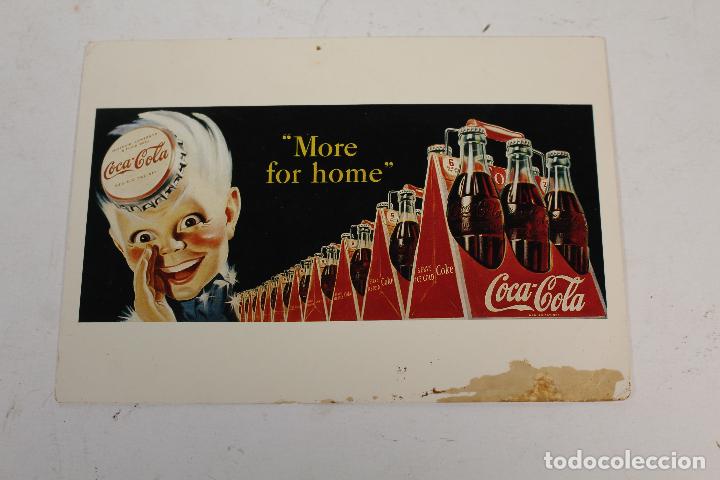 Collecting of Coca-Cola and Pepsi: COCA - COLA / TARJETA POSTAL PUBLICIDAD - 1991