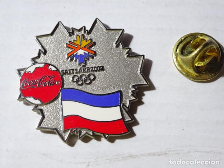 Coleccionismo de Coca-Cola y Pepsi: PIN DE COCA COLA. JUEGOS OL&Iacute;MPICOS OLIMPIADAS. SALT LAKE CITY 2002. YUGOSLAVIA - SERBIA