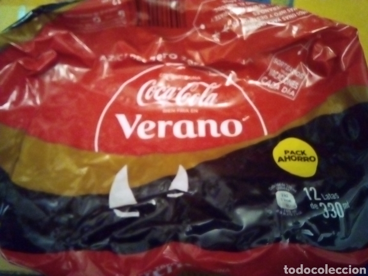Coleccionismo de Coca-Cola y Pepsi: Envoltorio completo 2017 Latas Coca Cola Zero Zero - Foto 6