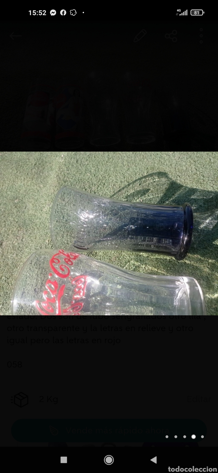 Coleccionismo de Coca-Cola y Pepsi: Lote vasos variados Coca-Cola - Foto 3