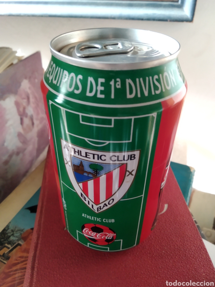 Coleccionismo de Coca-Cola y Pepsi: LATA DE COCA-COLA ATHLETIC CLUB BILBAO EQUIPOS PRIMERA DIVISI&Oacute;N LIGA 96-97 SIN ABRIR