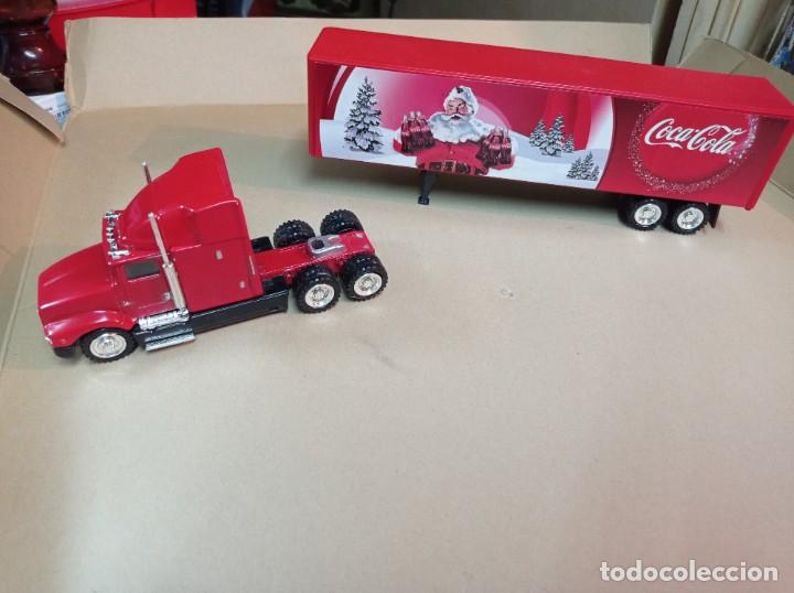 Sammeln von Coca-Cola und Pepsi: GRAN CAMI&Oacute;N COCA COLA, DE APROX. 35 cm cocacola