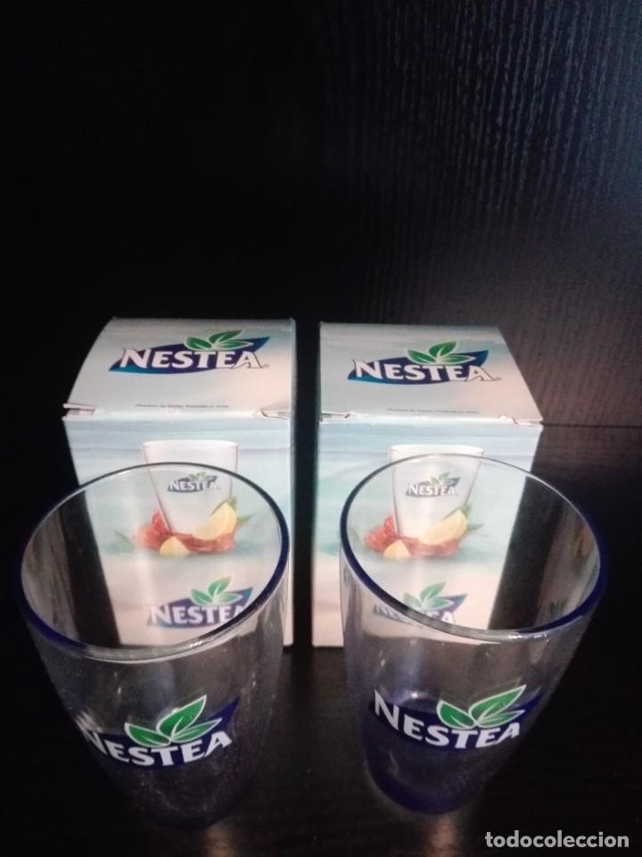 Coleccionismo de Coca-Cola y Pepsi: DOS VASOS NESTEA - Foto 2