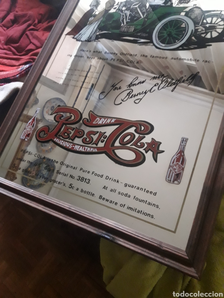 Coleccionismo de Coca-Cola y Pepsi: Antiguo cuadro de Pepsi Cola - Foto 3