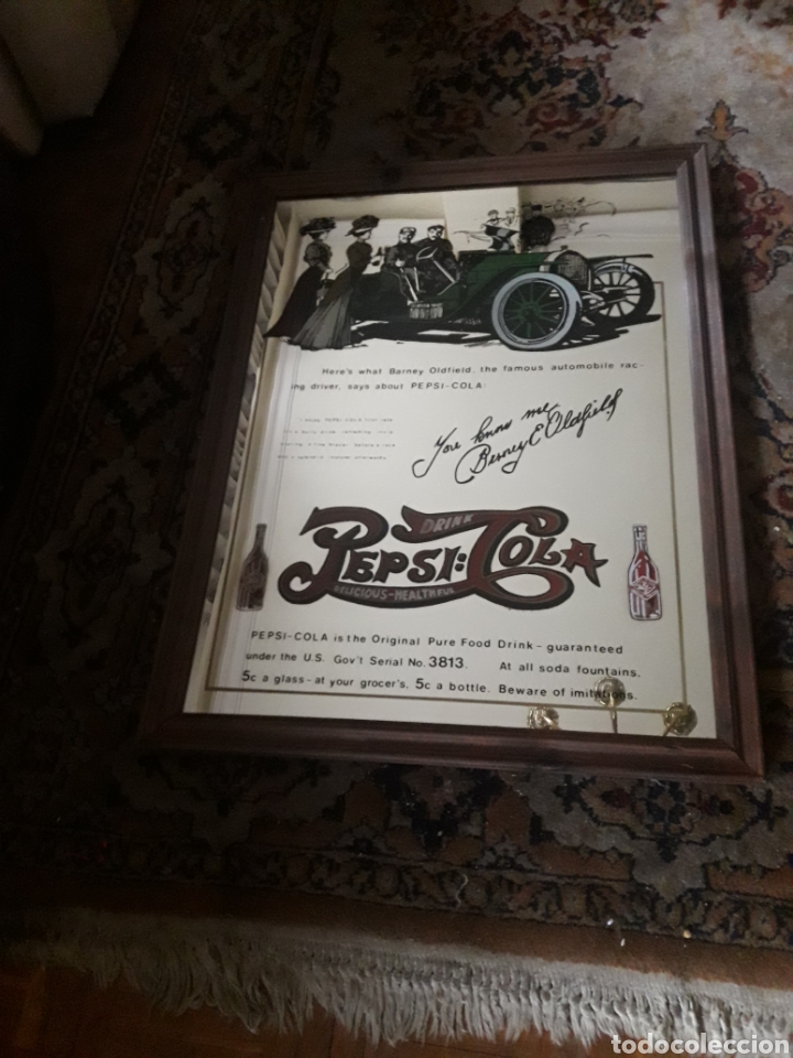 Coleccionismo de Coca-Cola y Pepsi: Antiguo cuadro de Pepsi Cola - Foto 1