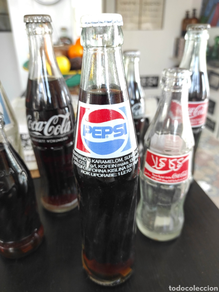 Coleccionismo de Coca-Cola y Pepsi: BOTELLA DE PEPSI ESLOVENIA IMPECABLE. 1995 - Foto 2