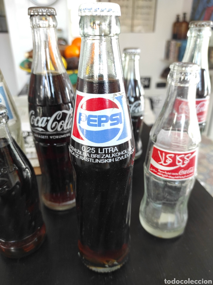 Coleccionismo de Coca-Cola y Pepsi: BOTELLA DE PEPSI ESLOVENIA IMPECABLE. 1995 - Foto 3