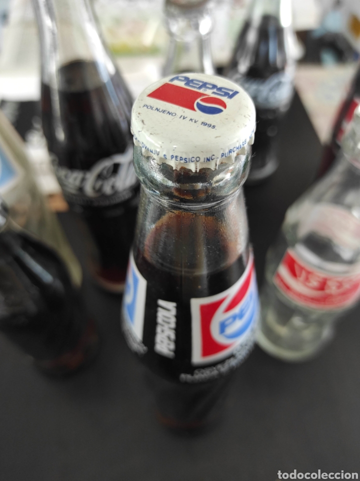 Coleccionismo de Coca-Cola y Pepsi: BOTELLA DE PEPSI ESLOVENIA IMPECABLE. 1995 - Foto 4