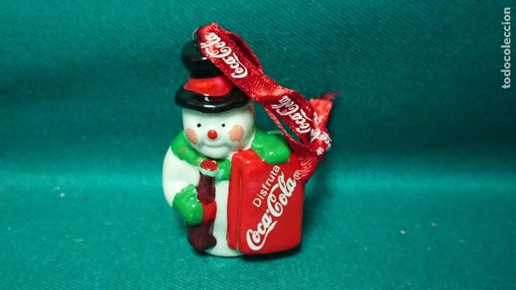 Collectionnisme de Coca-Cola et Pepsi: FIGURA OSO POLAR DE PORCELANA PROMOCIONAL DE COCA COLA ADORNO ARBOL DE NAVIDAD