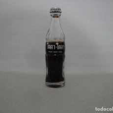 Collezionismo di Coca-Cola e Pepsi: MUY DIFICIL MINI BOTELLA COCA COLA CON CHAPA ALTURA 8 CM