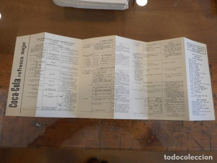 Colecionismo de Coca-Cola e Pepsi: Folleto publicitario de Coca Cola