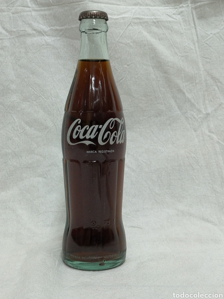 Coleccionismo de Coca-Cola y Pepsi: Botella Coca Cola serigrafiada - Foto 1