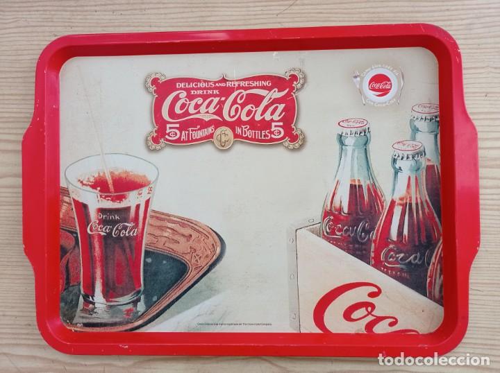 Sammeln von Coca-Cola und Pepsi: Bandeja Metalica Coca Cola - 48x35 Centimetros - Lote 1