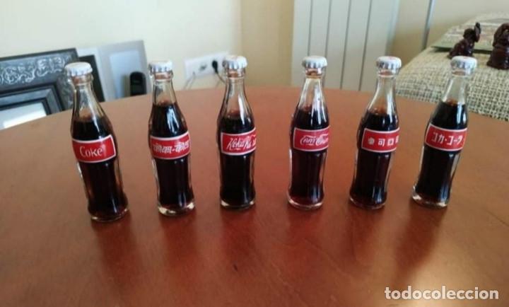 Botellas mini de Coca Cola