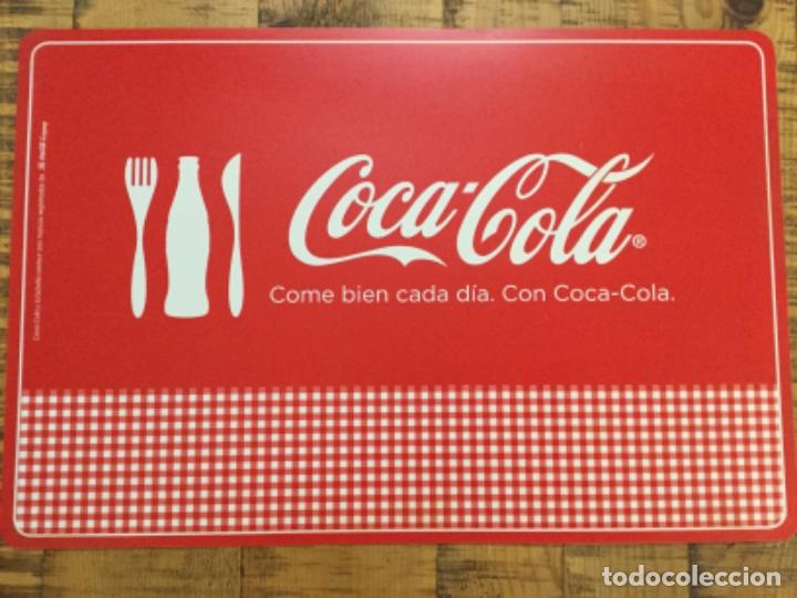 Sammeln von Coca-Cola und Pepsi: COCA COLA - SALVAMANTEL PL&Aacute;STICO BLANDO - USADO
