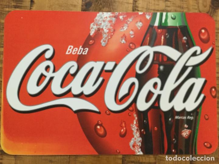 Sammeln von Coca-Cola und Pepsi: COCA COLA - SALVAMANTEL PL&Aacute;STICO BLANDO - USADO
