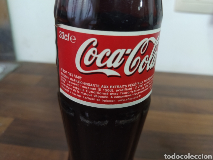 Coleccionismo de Coca-Cola y Pepsi: Botella Coca cola 33 cl extranjera - Foto 3