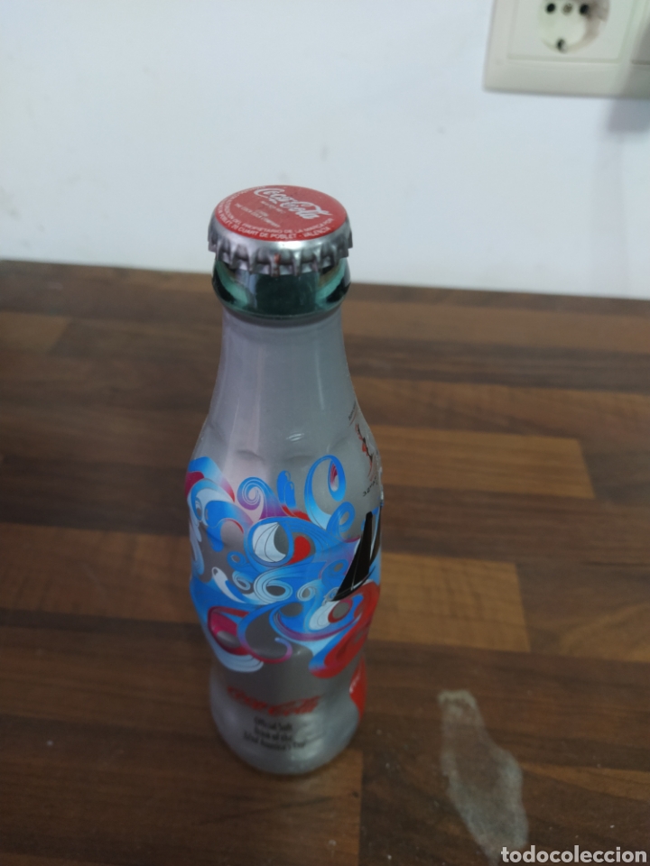 Coleccionismo de Coca-Cola y Pepsi: Botella Coca cola 32 Am&eacute;ricas cup - Foto 1