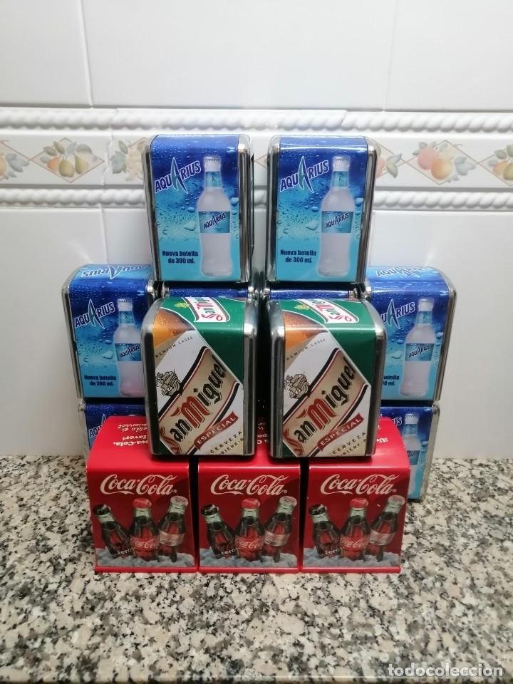 Coleccionismo de Coca-Cola y Pepsi: LOTE 15 SERVILLETEROS - Foto 1