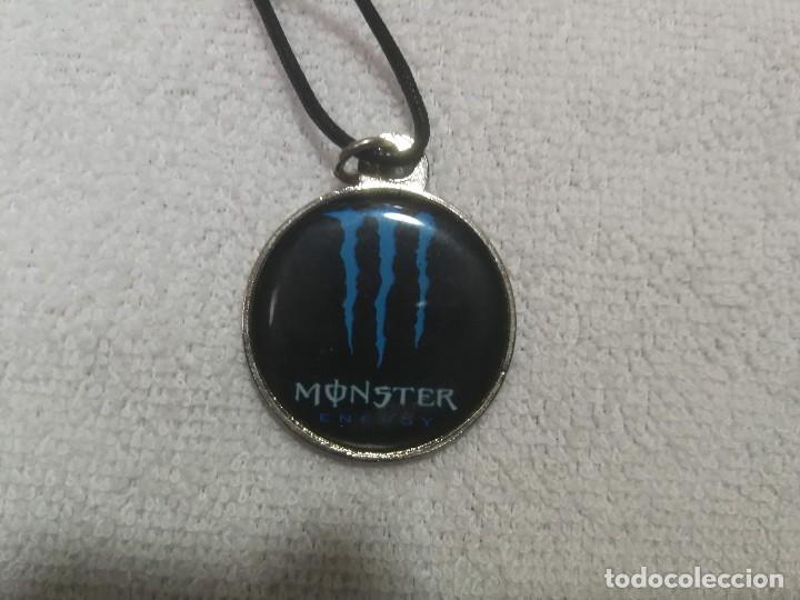 Collecting of Coca-Cola and Pepsi: Colgante Metalico MONSTER ENERGY regulable en longitud