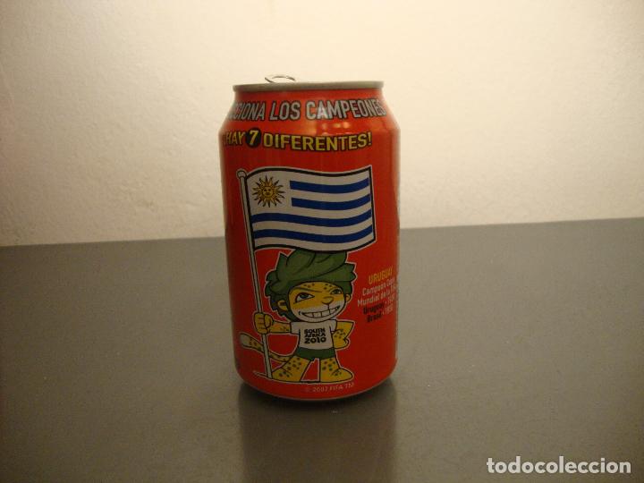Collecting of Coca-Cola and Pepsi: LATA COCA COLA VACIA EDICION MUNDIAL SUDAFRICA URUGUAY