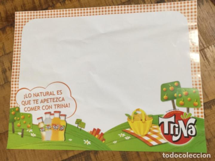 Sammeln von Coca-Cola und Pepsi: TRINA TRINARANJUS SIN BURBUJAS - SALVAMANTEL DE PAPEL