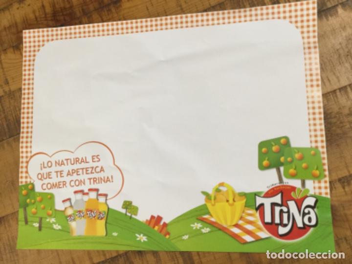 Sammeln von Coca-Cola und Pepsi: TRINA TRINARANJUS SIN BURBUJAS - SALVAMANTEL DE PAPEL