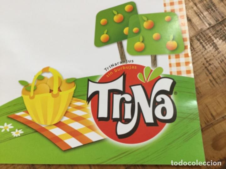 Sammeln von Coca-Cola und Pepsi: TRINA TRINARANJUS SIN BURBUJAS - SALVAMANTEL DE PAPEL