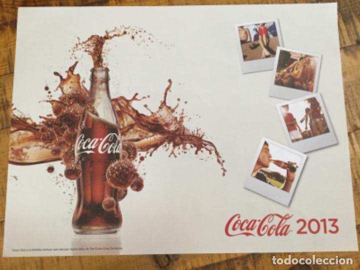 Sammeln von Coca-Cola und Pepsi: COCA COLA - SALVAMANTEL DE PAPEL - A&Ntilde;O 2013