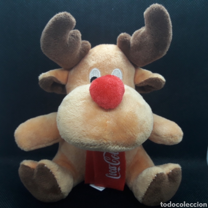 Coleccionismo de Coca-Cola y Pepsi: Peluche Reno de Coca Cola - Foto 1