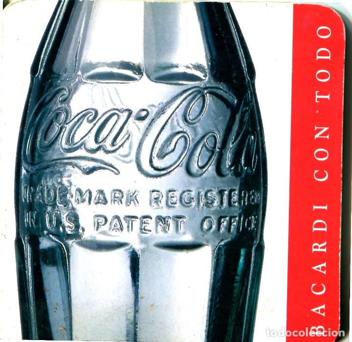 Collecting of Coca-Cola and Pepsi: POSAVASO DE COCA COLA EN EL ANVERSO Y EN EL REVERSO BACARDI