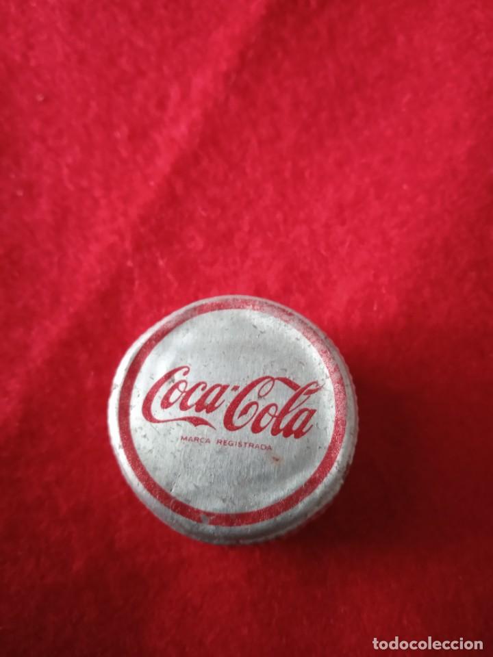 Sammeln von Coca-Cola und Pepsi: Tap&oacute;n rosca Coca-Cola.