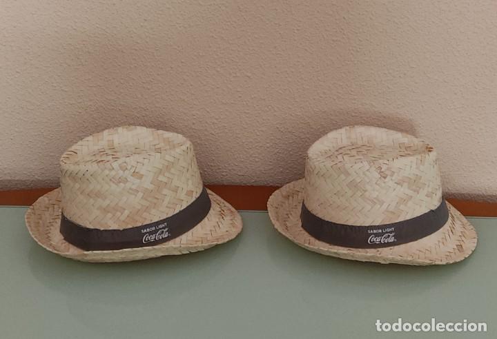 Coleccionismo de Coca-Cola y Pepsi: Dos sombreros Coca cola - Foto 1