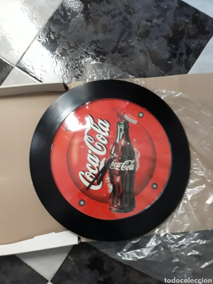 Collectionnisme de Coca-Cola et Pepsi: Reloj promocional cocacola