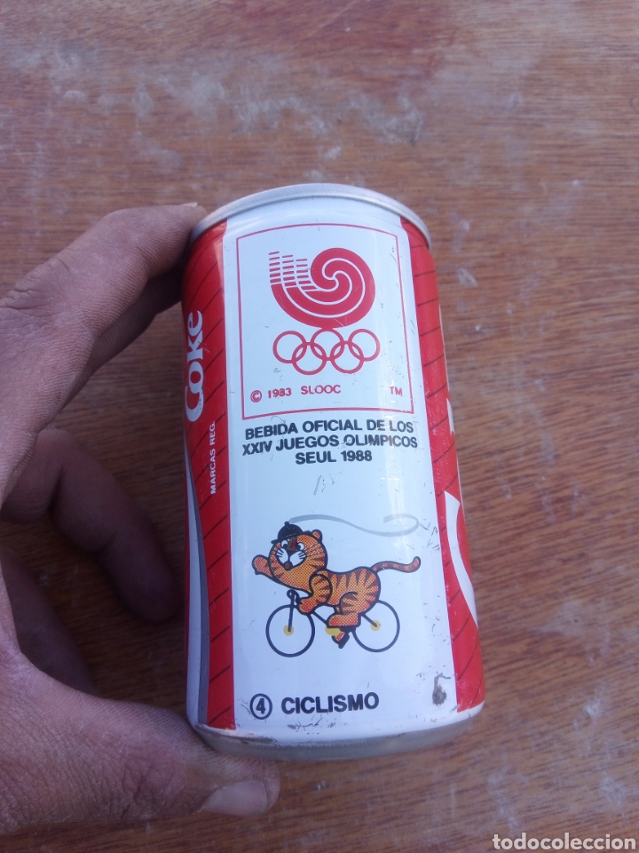 Coleccionismo de Coca-Cola y Pepsi: Bote de coca cola llena - Foto 1
