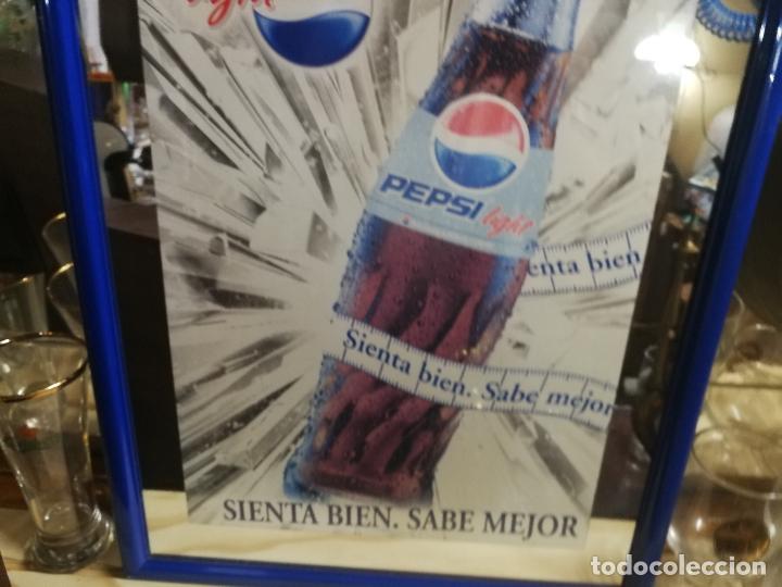 Coleccionismo de Coca-Cola y Pepsi: BOTITO ESPEJO DE BAR DE PEPSI COLA - Foto 8