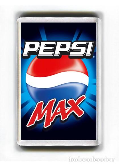 Colecionismo de Coca-Cola e Pepsi: IMAN ACRILICO NEVERA - PEPSI MAX