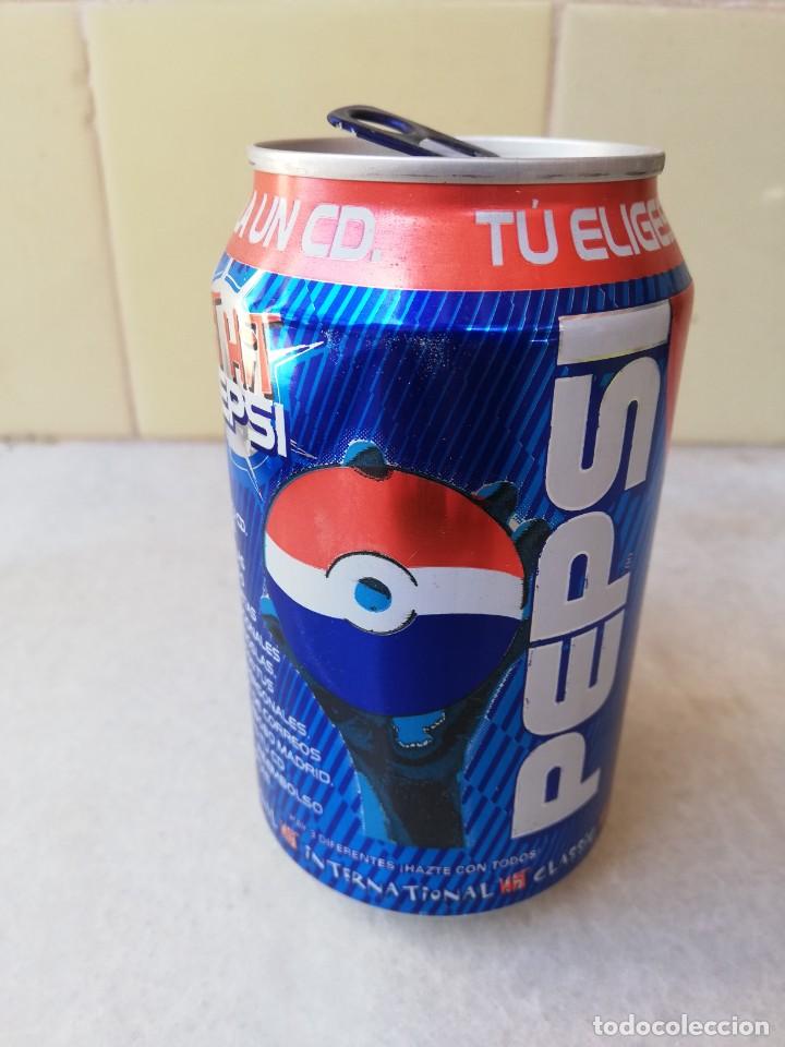 Collecting of Coca-Cola and Pepsi: Lata pepsi Hit. 1999