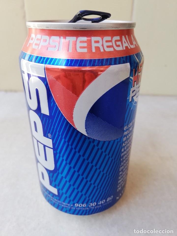 Coleccionismo de Coca-Cola y Pepsi: Lata pepsi Hit. 1999 - Foto 3