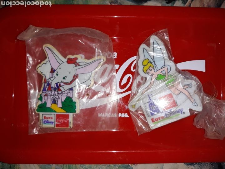 Collecting of Coca-Cola and Pepsi: Lote imanes cocacola Euro Disney