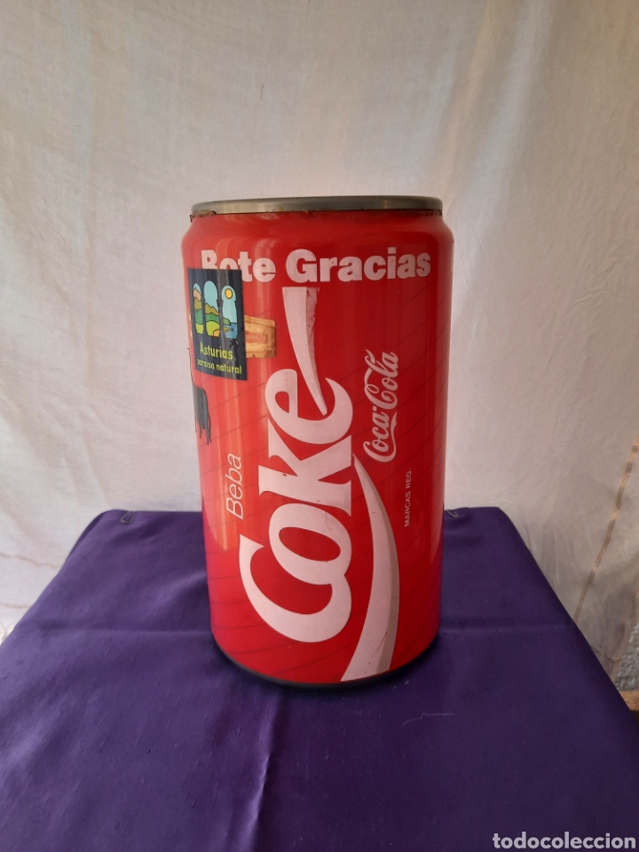 Coleccionismo de Coca-Cola y Pepsi: Bote gracias de Coca Cola. - Foto 2