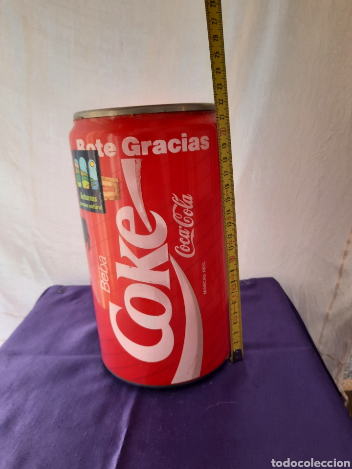 Coleccionismo de Coca-Cola y Pepsi: Bote gracias de Coca Cola. - Foto 3