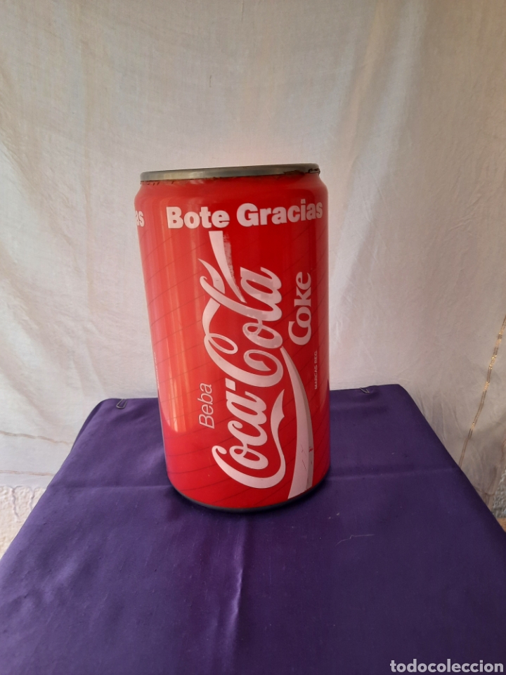 Coleccionismo de Coca-Cola y Pepsi: Bote gracias de Coca Cola. - Foto 4