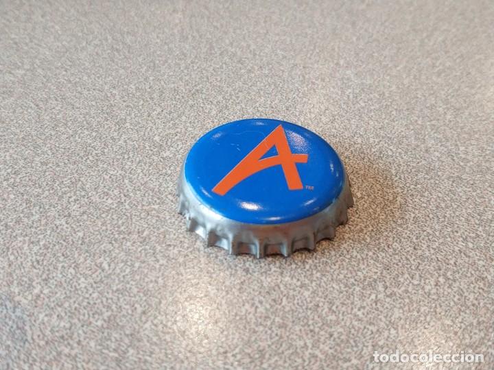 Collecting of Coca-Cola and Pepsi: Chapa Aquarius Naranja 1 (CP)